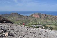 Wanderung auf Vulcano zum Gran Cratere