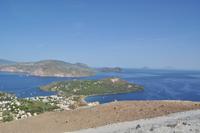 Wanderung auf Vulcano zum Gran Cratere - Blick nach Lipari, Panarea und Stromboli