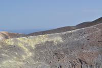 Wanderung auf Vulcano zum Gran Cratere - Fumarolenfeld