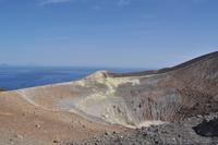 Wanderung auf Vulcano zum Gran Cratere - Weg zum Gipfel