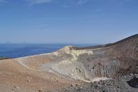 Wanderung auf Vulcano zum Gran Cratere - Weg zum Gipfel