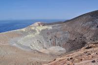 Wanderung auf Vulcano zum Gran Cratere - Weg zum Gipfel