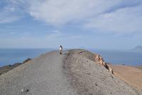 Wanderung auf Vulcano zum Gran Cratere - Weg zum Gipfel