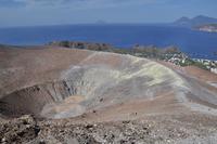 Wanderung auf Vulcano zum Gran Cratere - Am Gipfel