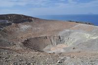 Wanderung auf Vulcano zum Gran Cratere - Am Gipfel