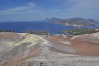 Wanderung auf Vulcano zum Gran Cratere - Am Gipfel