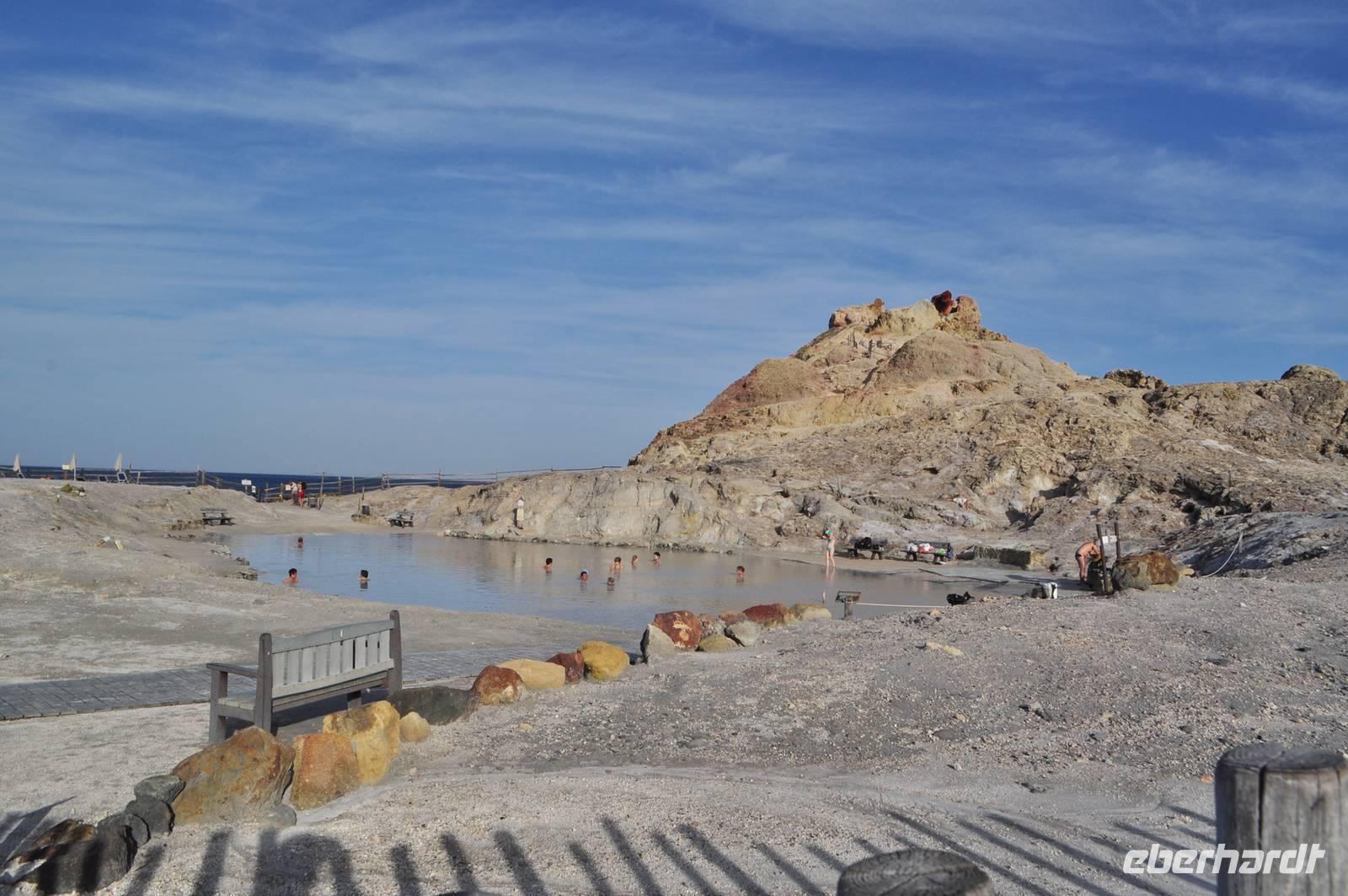 Schwefelbad auf Vulcano