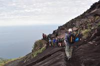 Aufstieg zum Gipfel des Stromboli