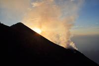 Aufstieg zum Gipfel des Stromboli