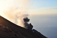 Aufstieg zum Gipfel des Stromboli