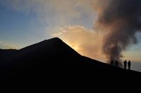 Aufstieg zum Gipfel des Stromboli