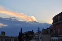 Taormina - Ausgasender Ätna
