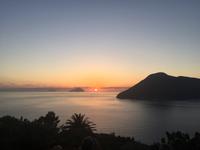 Sonnenuntergang bei Salina