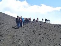 Wandergruppe Eberhardt am Ätna unterwegs