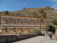 Palast an der antiken Therme auf Lipari