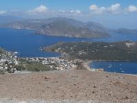 Vulcano-Blick nach Lipari