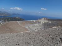 Vulcano-Blick über die Liparischen Inseln