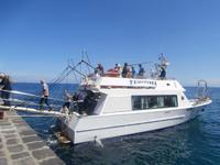 Boot nach Insel Stromboli