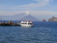 Boot nach Insel Stromboli