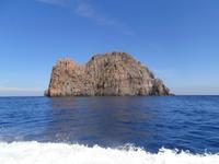 Fahrt nach Insel Stromboli