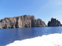 Fahrt nach Insel Stromboli