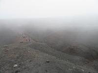 Nebelwanderung auf dem Ätna