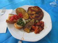 Antipasti im Il Cratere