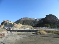 Blick zum 391 Meter hohen Gran Cratere von Vulcano