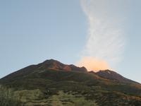 Abendessen im Observatorium von Stromboli