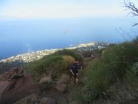 Wanderung zum Gipfel des Stromboli - 450 Meter Höhe