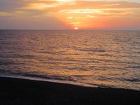 Sonnenaufgang auf Stromboli
