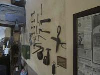 Alte Werkzeuge im Agriturismo San Leonardello