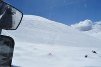 Auffahrt mit dem Geländebus zum Torre del Filosofo auf 2.920 m