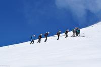 Aufstieg zum Zentralkrater des Ätna