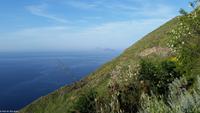Quattropani, Blick nach Panarea und Stromboli