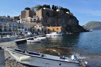 Marina Corta und Zitadelle von Lipari