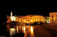 Abendstimmung an der Marina Corta, Lipari