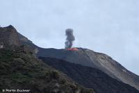 Eruption des Stromboli - Sciara del Fuoco - Feuerrutsche 