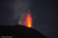 Eruption des Stromboli - Sciara del Fuoco - Feuerrutsche 