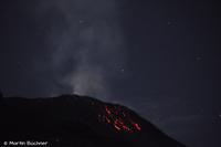 Eruption des Stromboli - Sciara del Fuoco - Feuerrutsche 