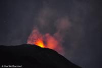 Eruption des Stromboli - Sciara del Fuoco - Feuerrutsche 