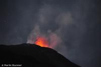 Eruption des Stromboli - Sciara del Fuoco - Feuerrutsche 