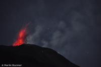 Eruption des Stromboli - Sciara del Fuoco - Feuerrutsche 