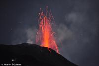 Eruption des Stromboli - Sciara del Fuoco - Feuerrutsche 