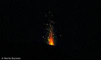 Eruption des Stromboli - Sciara del Fuoco - Feuerrutsche 