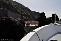 Miniatur Hafeneinfahrt von Ginostra