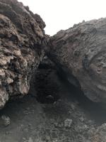 Erkalteter Lavatunnel