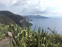 Sicht auf die liparischen Inseln