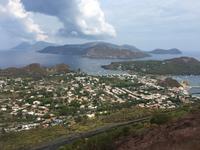 Sicht von Vulcano aus
