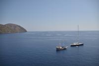 Segelschiffe vor der Küste Liparis